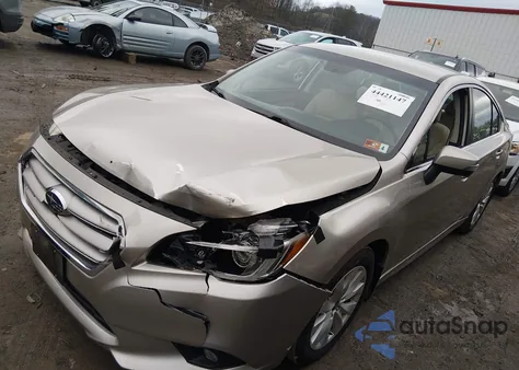 2016 Subaru Legacy 2.5I Premium из США, поврежденный, VIN 4S3BNAF63G3046622